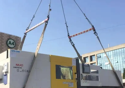 机床搬迁使用吊装带起吊