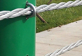 钢丝绳护栏是干什么用的(钢丝绳护栏的施工安装及维护方法)